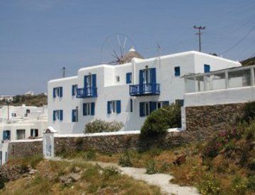 Les Moulins Hotell Mykonos stad Exteriör bild